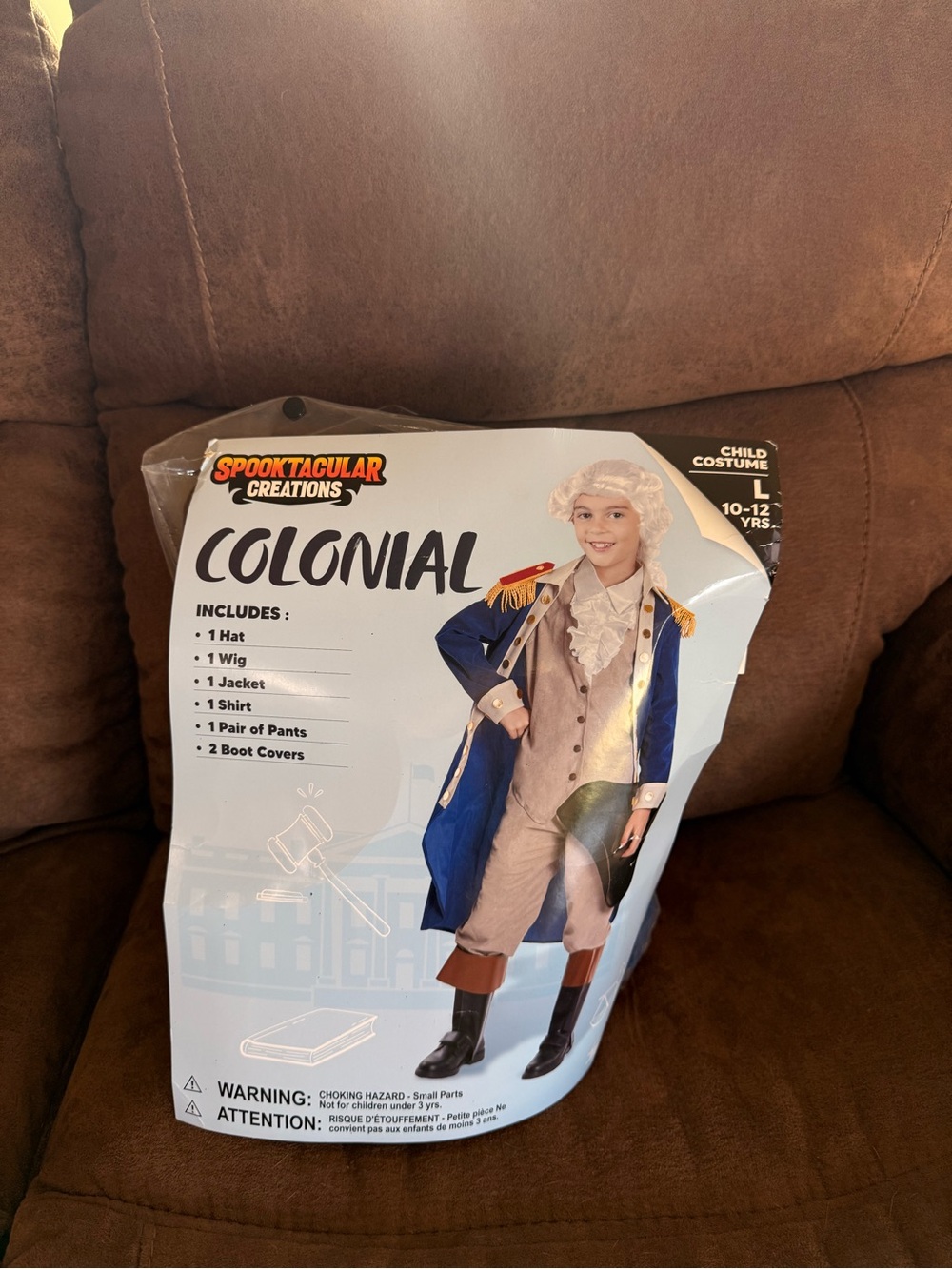 Spooktacular Creations Colonial Boys' Costume Jacket - Navy Blue
